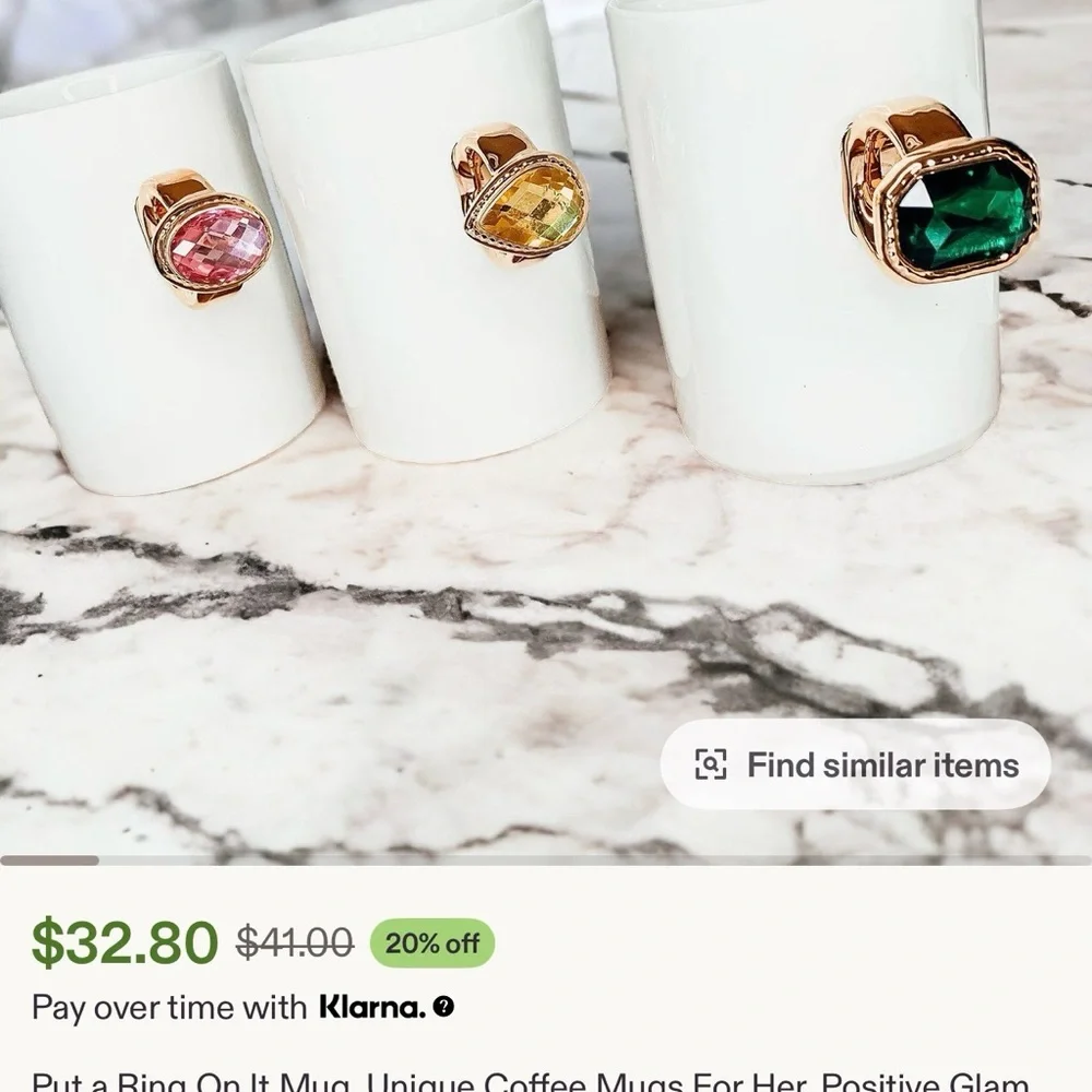 Put a ring on it coffee mug - Picture 1 of 5